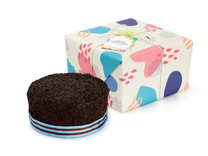 Chocolate & Vermicelli Birthday Cake in a Gift Box - The Simply ...