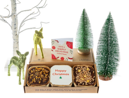 Gluten Free Christmas Letterbox: Christmas Cake, Christmas Brownie and Ginger & Orange Cake